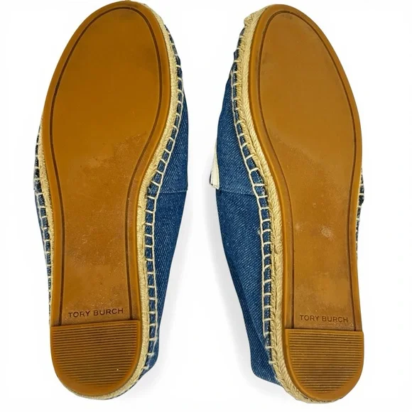 Tory Burch Poppy Espadrilles in Denim Women 8 - Picture 7 of 9